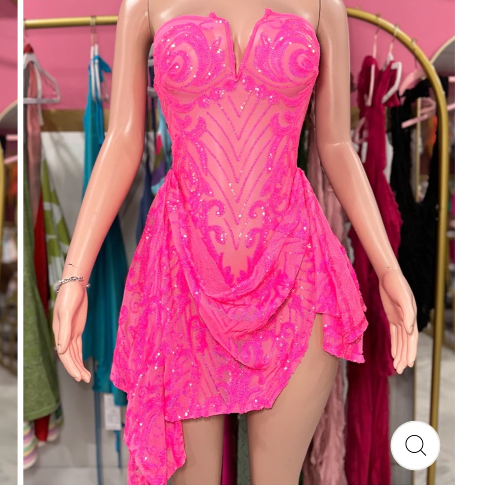 Vibrant Sequins Mini Dress